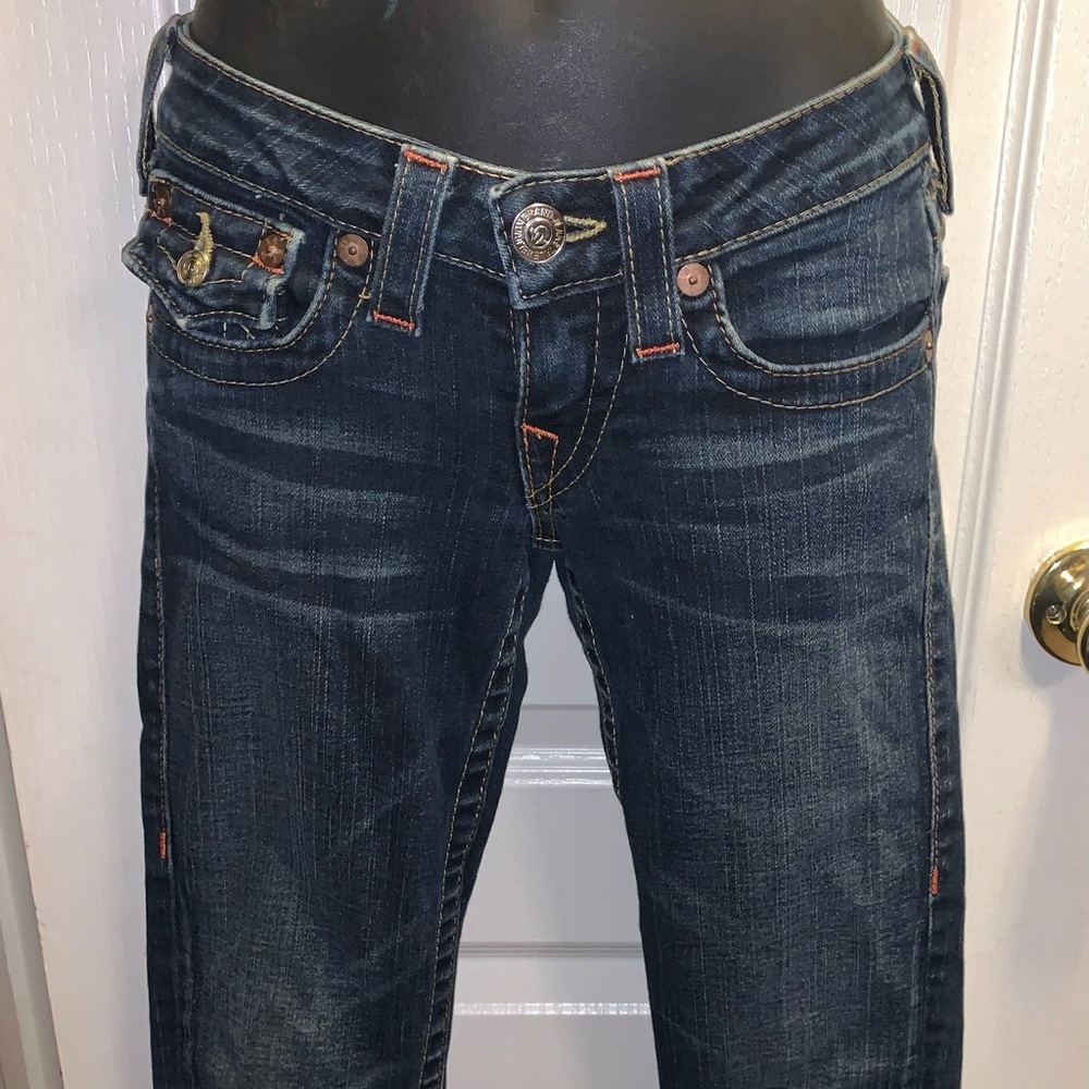 True religion Billy  jeans size 24 dark denim